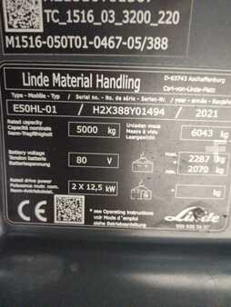 Elektro 4 Rad 2021  Linde E50HL-388-01 (6)