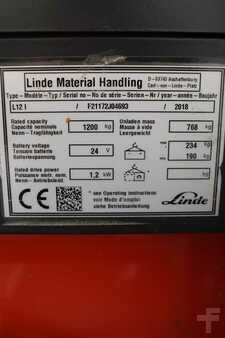 Pallet Stackers 2018  Linde L12I-1172-01 (6)