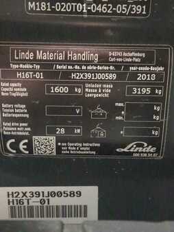 Carretilla elevadora GLP 2018  Linde H16T-391-01 (6)