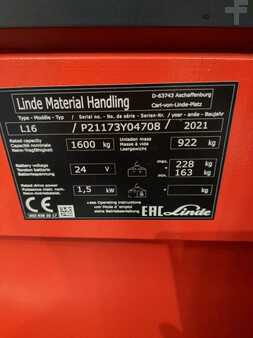 Hochhubwagen 2021  Linde L16I-1173-01 (6)