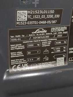 Eléctrico - 4 rodas 2022  Linde E35L-387-01 (6)