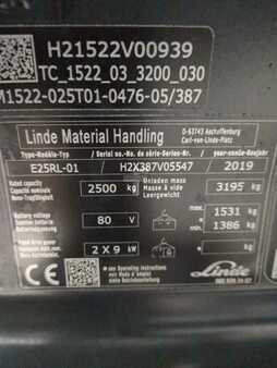 Elektro 4 Rad 2019  Linde E25RL-387-01 (6)