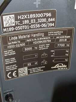 Dieselový VZV 2018  Linde H50/600D-394-02 (6)