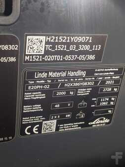 Elektro 4 Rad 2021  Linde E20PH-386-02 (6)