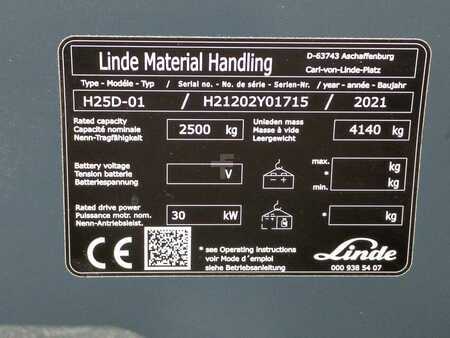 Dieselový VZV 2021  Linde H25D-1202-01 (6)