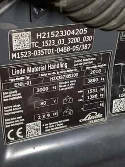 Elektro 4 Rad 2018  Linde E30L-387-01 (6)
