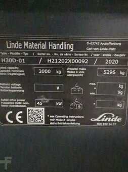 Diesel truck 2020  Linde H30D-1202-01 (2)