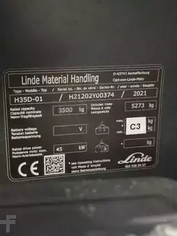 Dízel targoncák 2021  Linde H35D-1202-01 (6)