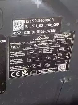 Elektro 3 Rad 2023  Linde E16-386-02 (6)