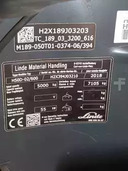 Dízel targoncák 2018  Linde H50/600D-394-02 (6)