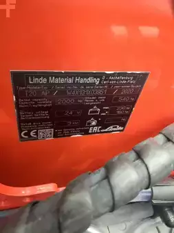 Stacker de condutor em pé 2020  Linde T20AP-131-08 (6)