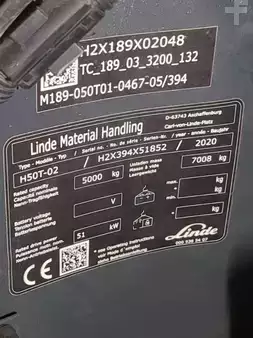 LPG Forklifts 2020  Linde H50T-394-02 (6)