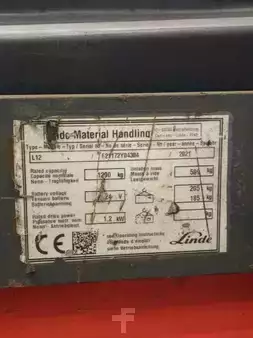 Ruční vysokozdvižný vozík 2021  Linde L12-1172-01 (6)