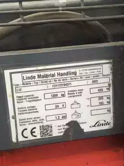 Ruční vysokozdvižný vozík 2022  Linde L12-1172-01 (6)