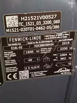 Elektromos 3 kerekű 2019  Linde E16L-386-02 (6)