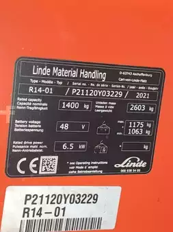 Reach Trucks 2021  Linde R14-1120-01 (6)