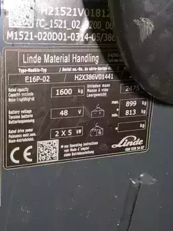 Elektromos 4 kerekű 2019  Linde E16P-386-02 (6)