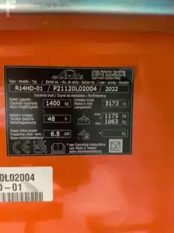 Työntömastotrukki 2022  Linde R14HD-1120-01 (6)