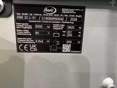 Eléctrico - 4 rodas 2026  Baoli KBE20LIG1 (5)