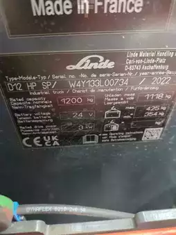 Stacker pedestre 2022  Linde D12SP-133-01 (6)
