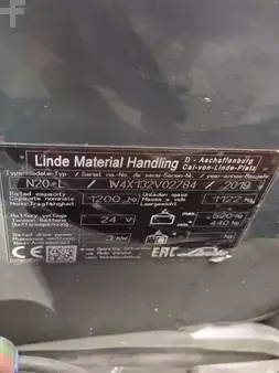 Horisontaalinen ordreplukker 2019  Linde N20L-132-01 (6)
