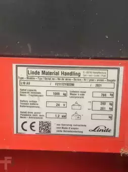 Stacker pedestre 2021  Linde L10AS-1172-01 (6)