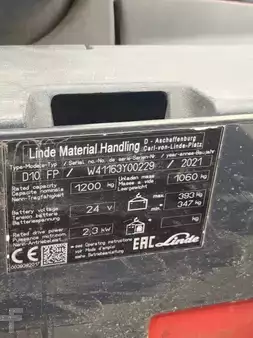 Hochhubwagen 2021  Linde D10FP-1163-01 (6)