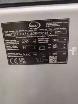 Electric - 3 wheels 2026  Baoli KBET20LIG1 (6)