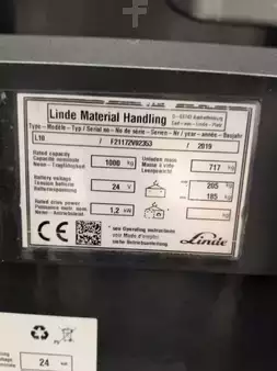 Hochhubwagen 2019  Linde L10-1172-01 (6)