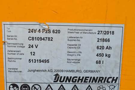 Tahač 2010  Jungheinrich EZS 350XL Batterie Bj. 2018 (7)
