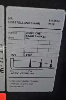 Nízkozdvižný vozík 2016  BT OSE 200X (9)