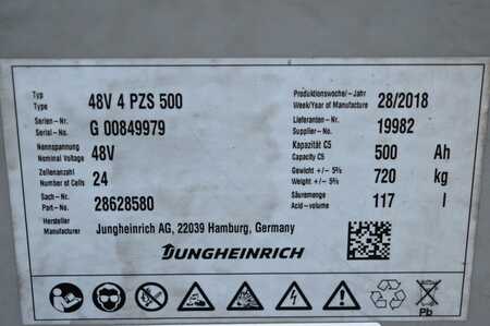 Elektro tříkolové VZV 2018  Jungheinrich EFG 215 (12)