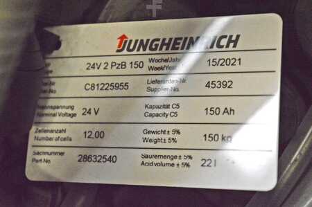 Wózek wysokiego podnoszenia 2021  Jungheinrich EJC 112z (11) 