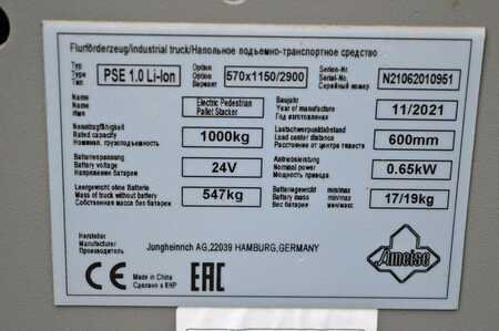 Hochhubwagen 2021  Ameise PSE 1.0 Li-Ion (10)