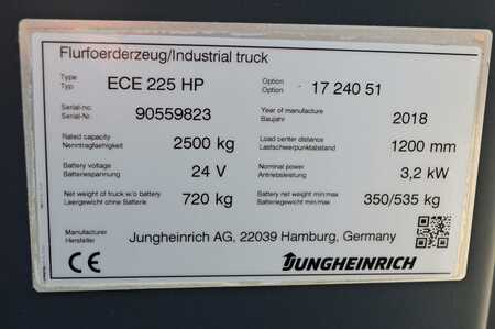 Wózki niskiego podnoszenia 2018  Jungheinrich ECE 225 HP (11)