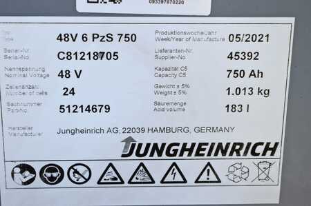 El truck - 4 hjulet 2021  Jungheinrich EFG 320 (13)