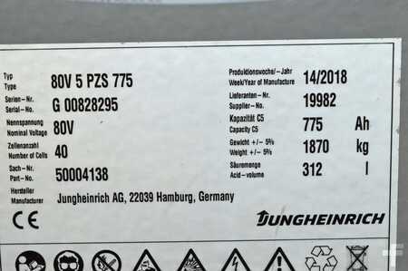 Eléctrica de 4 ruedas 2018  Jungheinrich EFG 535k (13)