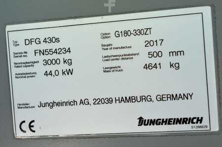 Wózki widłowe diesel 2017  Jungheinrich DFG 430s (14)