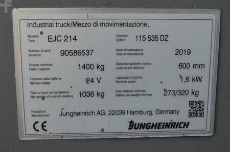 Apilador eléctrico 2019  Jungheinrich EJC 214 (12)