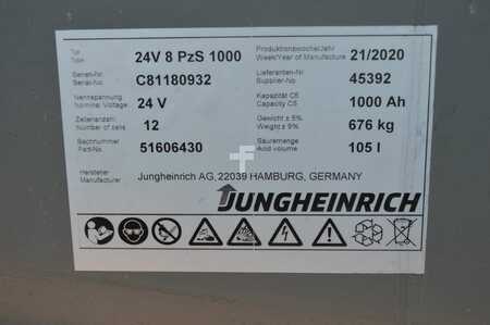 Elektrisk- 3 hjul 2008  Jungheinrich EFG115 Batterie Bj2020 (13)