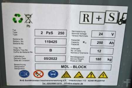 Wózek wysokiego podnoszenia 2014  Jungheinrich EJD 220 Batterie Bj. 2022 (11)