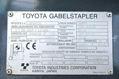 Sähkö - 4 pyör 2017  Toyota 8FBMT30 (13)