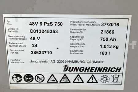 Eléctrica de 3 ruedas 2016  Jungheinrich EFG218 (11)