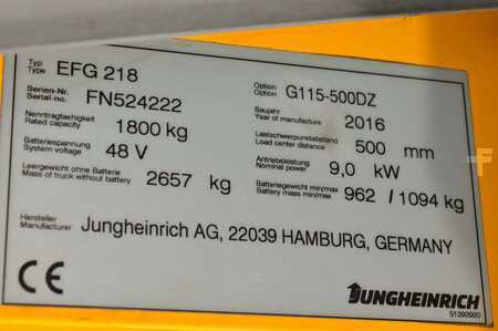 Jungheinrich EFG218