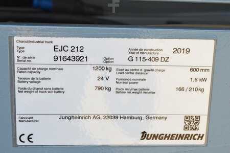 Wózek wysokiego podnoszenia 2019  Jungheinrich EJC 212 (14)