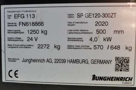 Electric - 3 wheels 2020  Jungheinrich EFG 113 (7)