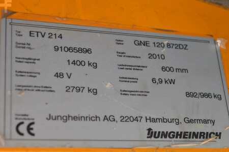 Reach Truck 2010  Jungheinrich ETV 214 Batterie Bj2017 (6)