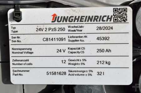 Hochhubwagen 2020  Jungheinrich ERD 220 Batterie Bj. 2024 (10)