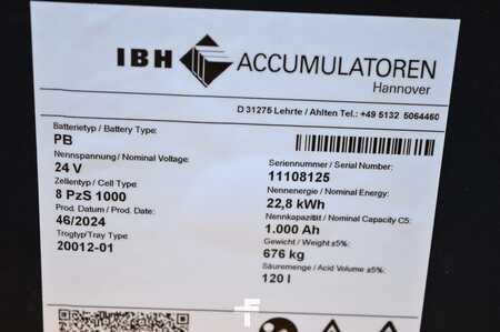 Elektro 3 Rad 2016  Jungheinrich EFG 115 neuwertige Batterie Bj. 2024 (13)