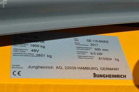 Elektro 3 Rad 2017  Jungheinrich EFG 218 Batterie Neu 2025 (13)